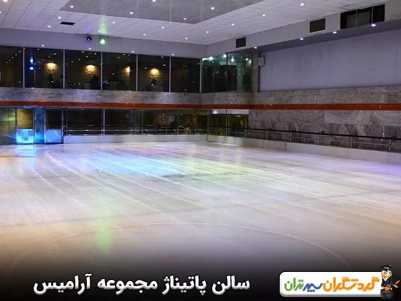 سالن پاتیناژ مجموعه آرامیس در تهران