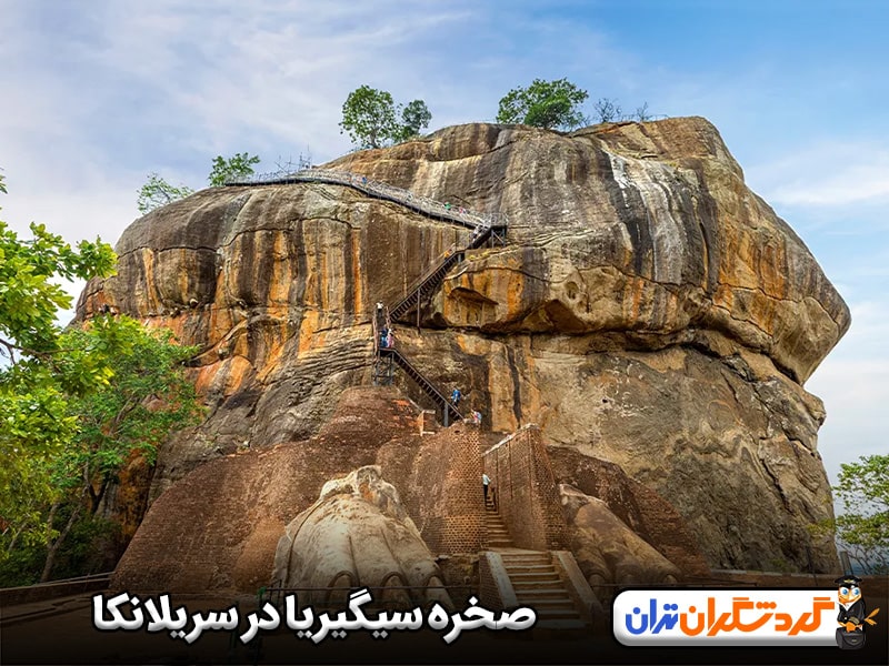 صخره سیگیریا در سریلانکا